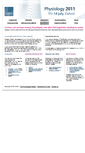 Mobile Screenshot of physiology2011.org