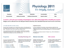 Tablet Screenshot of physiology2011.org